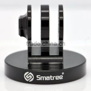 Smatree Aluminum Tripod Mount Adapter for GoPro Hero4 HERO3+ HERO3/ 2 /1 Cameras -Threaded End(Black) thumbnail-2