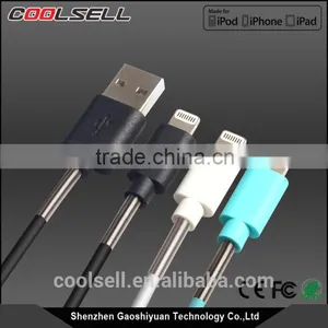 Classical Original MFi C48 USB Cable for IPhone6/6S, Works With 8pin Connector Mfi Cable for Apple With Spring thumbnail-1