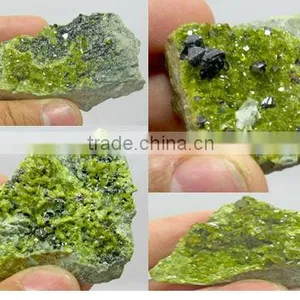 Diopside,epidot,limnite,garnet Crystal Specimens thumbnail-1
