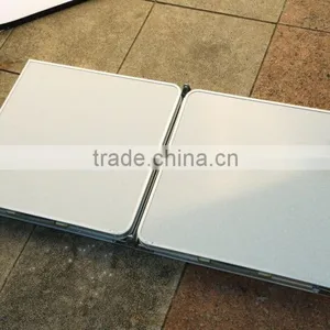 8ft Outdoor Aluminum Folding Table Picnic Table Beer Pong Table thumbnail-2