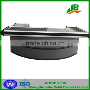 Checkout Counter With Sensor Conveyor Belt thumbnail-1