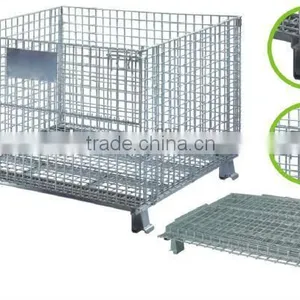 Warehouse Mesh Box Foldable Storage Cage thumbnail-1