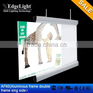 EdgeLight AF60 Double Frame LED Lighting Box for Indoor Advertising thumbnail-1