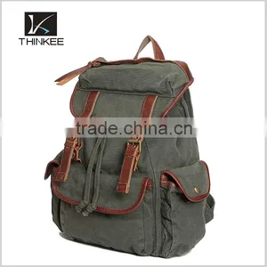 China New Products Fashion Unisex Canvas Bag Back Pack thumbnail-1