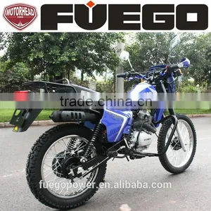 Enduro Motorbikes 200CC International 5 Gears Cargo Racks Review Mirrors Bumper Motorcycle thumbnail-3