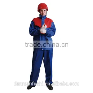 2015 Anti-Static Workwear Suit Customed Fire Resistant Oil Resistant Waterproof Workwear thumbnail-1