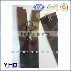 Camouflage Color Zippers Waterproof thumbnail-1