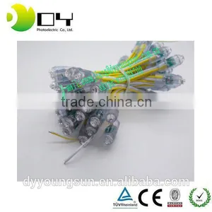 2016 New Product Strawhat DC5v 9MM Single Color Pixel Led String L Ight thumbnail-2
