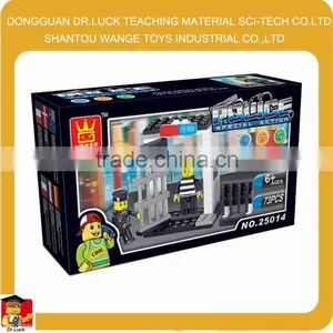Education Police Car Brick Toys for Children thumbnail-1