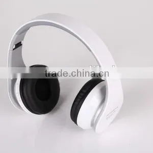 Folding Stereo Handfree Bluetooth Wireless MP3 Headphone Support TF Card and FM thumbnail-2