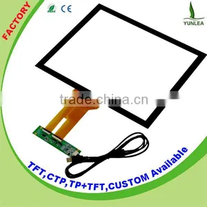 Glass+Glass Structure Usb 17 Inch Capacitive Touch Screen thumbnail-3