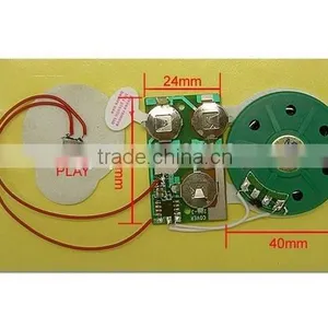 Custom Recordable Sound Module for Christmas Greeting Card, Recordable Greeting Card for Sound Module thumbnail-4