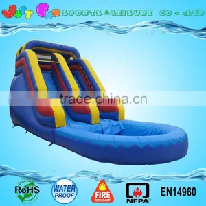 Commercial Grade Water Slide With Pool, Cheap Water Slides for Sale thumbnail-1