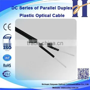 DC Series of Parallel Duplex Plastic Fiber Optic Cable Price per Meter thumbnail-1