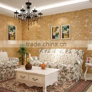 American Design Flower Multicolored Decoration Home Wallpaper thumbnail-4