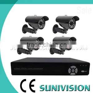 China Manufacturer!!!4CH Cctv Home Dvr Surveillance/H.264 Dvr Cctv System thumbnail-1