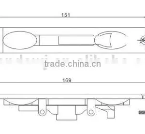 Sliding Door Bolt Lock,Door Bolt,Door Accessory thumbnail-2