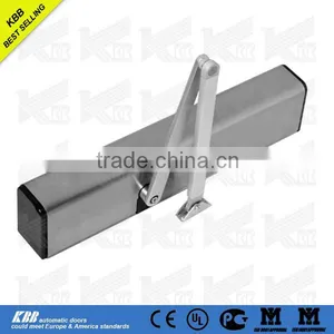 Aluminum Frame Glass Swing Door, Brushless Motor, Sensor thumbnail-6