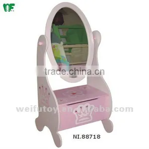 Kids Wooden MDF Mirror With Box thumbnail-1
