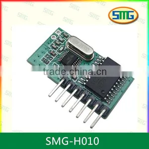 SMG-H010 Fixed Code DC3v DC5V 2272 Decode 433mhz Receiver Module thumbnail-1
