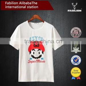 2015 New Product Super Mario Wholesale Fashion Cotton Fancy Design T-shirt thumbnail-1