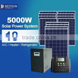 Solar Power Generator DC to AC System Solar Power System 5000w thumbnail-1