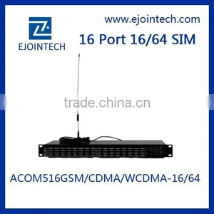 2014 Ejointech Big Promotion at the End of Year,VOIP Gateway Gsm/cdma/wcdma16 Port 64sim Voip Gateway Buy 10 Get 1 Free thumbnail-1