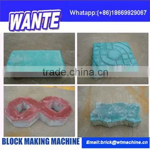 China Machinery QT6-15 Block Making Machine and Mixer From Linyi Wante Machinery Co.,Ltd thumbnail-1