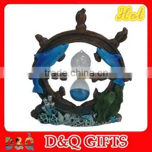Polyresin Dolphin Sand Timer thumbnail-1