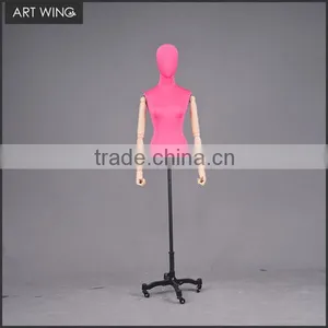 Dressmaker Adjustable Tailor Dress Form Medium Mannequin Fabric thumbnail-1
