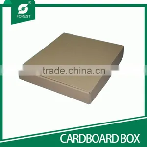 FLAT PACKING PLAIN CARDBOARD SHIPPING BOXES POSTAGE MAILER BINS WITH CUSTOM PRINT thumbnail-2