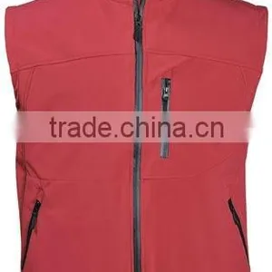 2013 FASHIONABLE RED SOFTSHELL BODY WARMER thumbnail-1