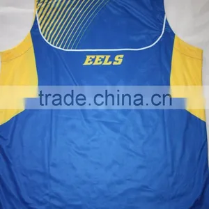 OEM Professional Sublimation Custom Wrestling Singlets for Mens thumbnail-2