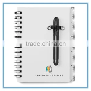 pp Cover Notebook With Pen Attached thumbnail-1