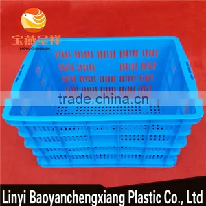 700x480x410mm Plastic Market Basket for Turnover Transportation thumbnail-1