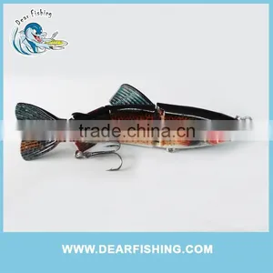 Multi Jointed Fishing Lure Custom Fishing Lure Painting Fishing Lure Realistic thumbnail-4