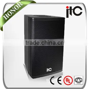 ITC TS-810 500W 10" 2 Way 8 Ohm Speakers Professional thumbnail-1