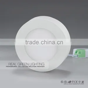 12W Dimmable Round Shape LED Panel Light LEDs 60Pcs Dimmable 12W Surface Mounted Panel Light thumbnail-1