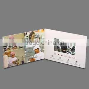 Customize 2.4", 2.8", 4.3", 5", 7", 10.1" TFT Screen LCD Video Brochure Card thumbnail-2