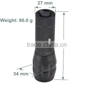 Wholesale Zoom Focus High Power Light Torch Led Small Flashlight thumbnail-3