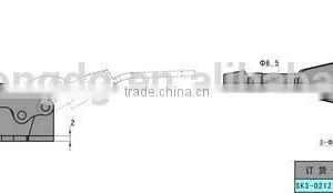 Top Toggle Clamp SK3-021Z-1 Mini Adjustable Clamping thumbnail-3