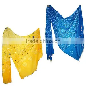 2014 Latest Tie & Dye Dupatta Scarf Stole Dupatta thumbnail-1