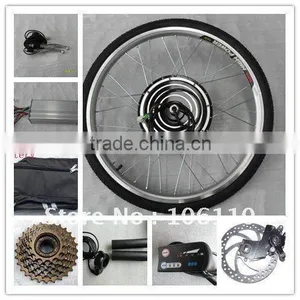 26" 36v350vebike Conversion Kits + Led Display+disc Brake thumbnail-1