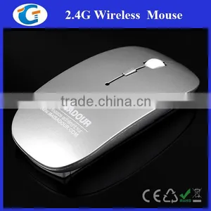 White Black Slim 2.4Ghz Laptop Latest Computer Mouse thumbnail-5