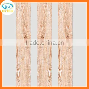 Unique Gold China Polish Decorative Wall Tile Glazed Wooden 3d Art Floor Tile thumbnail-2