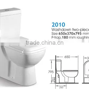 2010-1R Ceramic Sanitary Ware Women Washing Toilet Bidet thumbnail-2