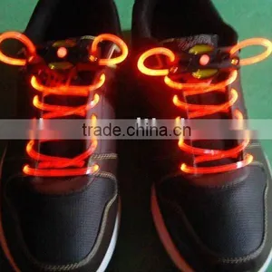 Lighting Fluorescent LED Glitter Shoelaces/hot Sale Shoelace thumbnail-1
