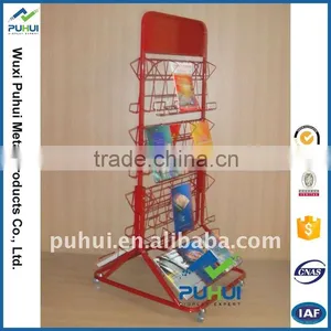 Best Price Magazine Display Wire Rack Cross thumbnail-1
