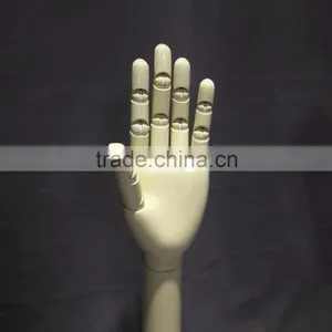 Light Hand Plastic Long Hand Female Wooden Hand Display Heavy Bottom Hand thumbnail-3