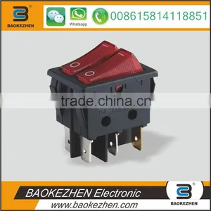 SC797 Double Pole Double Throw Rocker Switch for Coffee Machine and Coffee Maker thumbnail-1